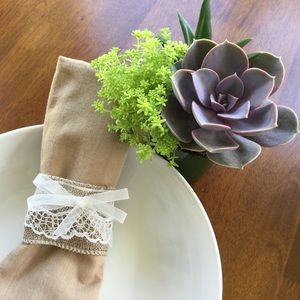 Wedding Table Napkins Rings